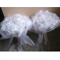 organza élégant / satiné avec bouquet rond de mariage en cristal / bouquet de mariée (0986-sph7)