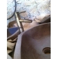 fini antique en laiton lavabo robinet - conception de forme de bambou