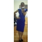 TS V Neck Ruffle Bodycon Dress(2 Colors)