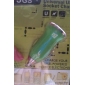 700mA sigaretta auto adattatore USB alimentata / caricatore (12V/24V DC)-verde
