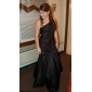 Taffeta Trumpet/ Mermaid One Shoulder Floor-length Evening Dress