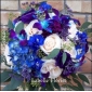 nydelige sateng brude pins / blomster flere farger