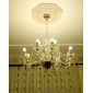 MONSEY - Lustre Cristal Bougie Verre