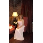 Sheath/ Column Strapless Floor-length Chiffon Bridesmaid Dress
