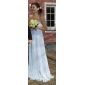 KEZIAH - Robe pour Mariage et de Demoiselle d'Honneur Mousseline Satin