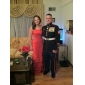 Taffeta Trumpet/ Mermaid Sweatheart Floor-length Evening Dress inspired by Niecy Nash at Golden Globe