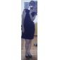 ts de style robe vintage capot cou gaine
