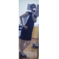 ts de style robe vintage capot cou gaine