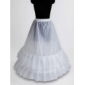 Nylon A-Line Medium Fullness 1 Tier Floor-length Slip Style/ Wedding Petticoats