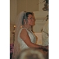 2 Layer Fingertip With Beading Wedding Veil