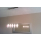 Stainless Steel 5-Light Mini Bar Pendant Light with K9 Crystal ball Drop