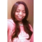 Capless Extra Long Synthetic Chocolate Brown Straight Hair Wig