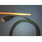 Super Speed ​​USB 3.0 cable de extensión plana / un hombre a una mujer / 1,8 m