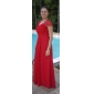 Sheath/ Column Floor-length Chiffon Matte Satin Mother of the Bride Dress