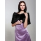 sans manches fausse fourrure veste de mariée de mariée / wrap (0537-ws29062)
