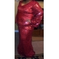 Sequined Sheath/ Column V-neck Floor-length Evening Dress inspired by Mary Hart at the 83rd Oscar