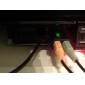 scheda audio usb al suono di cristallo blu