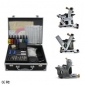 Três armas de ferro fundido tattoo kits com poder mini e 7 * 15ml de tinta