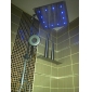 Tête de Douche 16 Pouces en Acier Iinoxydable avec des Lumières LED Changeantes