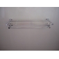 gepolijst chroom massief messing 25-inch badkamer plank met handdoekhouder