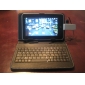 Protective Leather Keyboard Case for 7 inch Tablet PC (USB Port)
