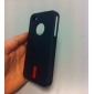 schützende Silikonhülle für iPhone 4 - schwarz