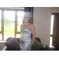 Elastic Woven Satin Sheath/ Column Sweetheart Sweep/ Brush Train Evening Dress