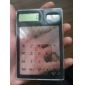 pavé tactile transparent calculatrice solaire de puissance de bureau (ceg173)