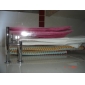 gepolijst chroom massief messing 25-inch badkamer plank met handdoekhouder