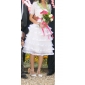ELPHIA - Vestido de Novia de Organza y Satén