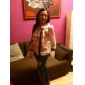 ts bavero ruffle camicia camicetta