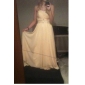 Sheath/ Column Sweetheart Floor-length Chiffon Evening Dress