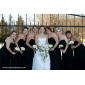 Sheath/ Column Sweetheart Floor-length Chiffon Bridesmaid Dress