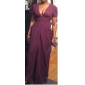 Chiffon Sheath/ Column V-neck Floor-length Evening Dress inspired by Katharine Mcphee