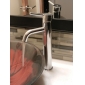 Solid Brass Bathroom Sink Faucet - Chrome Finish