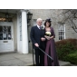 A-line Sweetheart Floor-length Taffeta Mother of the Bride Dress With A Wrap 