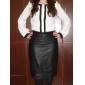 TS Black and White Shoulder Blouse Shirt