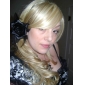 Capless Extra Long Synthetic Golden Blonde With Light Blonde Curly Hair Wig