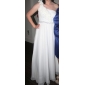 Clearance!Sheath/ Column One Shoulder Floor-length Chiffon Evening Dress