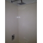 Wall Mount Contemporary Chrome Shower Faucet Set