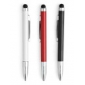 prémio 2-em-1 caneta touchscreen capacitivo + caneta esferográfica para iPad, iPhone, Android e telefones comprimidos