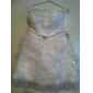 Ball Gown Sweetheart Short/ Mini Tiered Taffeta Tulle Cocktail Dress