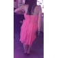Sheath/ Column Sweetheart Short/ Mini Chiffon Bridesmaid Dress