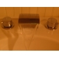 portato cascata contemporanea diffusa lavandino rubinetto del bagno (con finitura cromata)