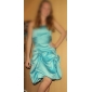 EUSTACIA - Robe de Demoiselle d'Honneur et de Cocktail Satin