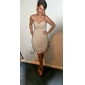 Sheath/ Column Sweetheart Short/ Mini Chiffon Bridesmaid Dress