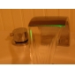 portato cascata contemporanea diffusa lavandino rubinetto del bagno (con finitura cromata)