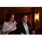 Faux Fur Special Occasion/Wedding Shawl In Ivory With Pearl Front Closure