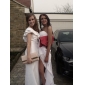 Taffeta Trumpet/Mermaid One Shoulder Floor-length Evening Dress inspired by Renee Bargh 
