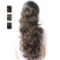 sintético de alta qualidade de 20 polegadas peruca curly rabo de cavalo 3 cores disponíveis